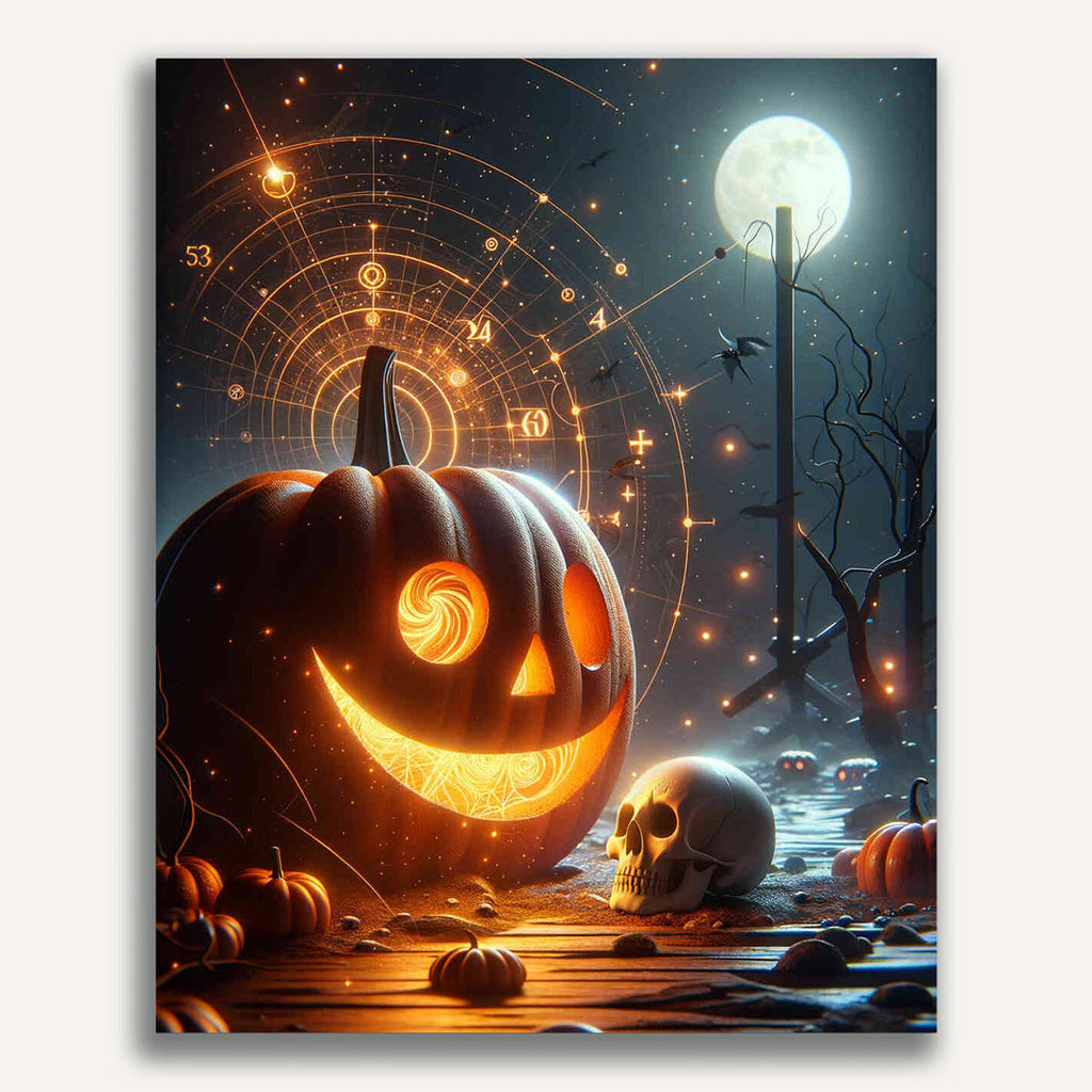 Paint by Numbers - Skull Curbis