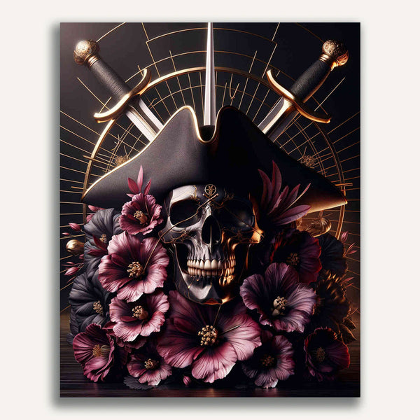 Paint by Numbers - Skull Pirate