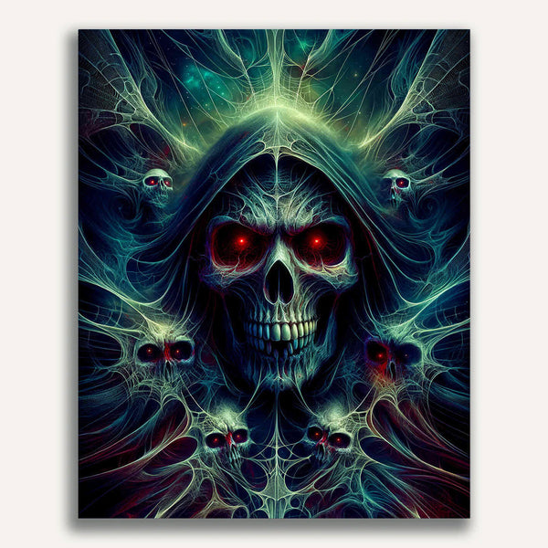 Paint by Numbers - Skull Vampire