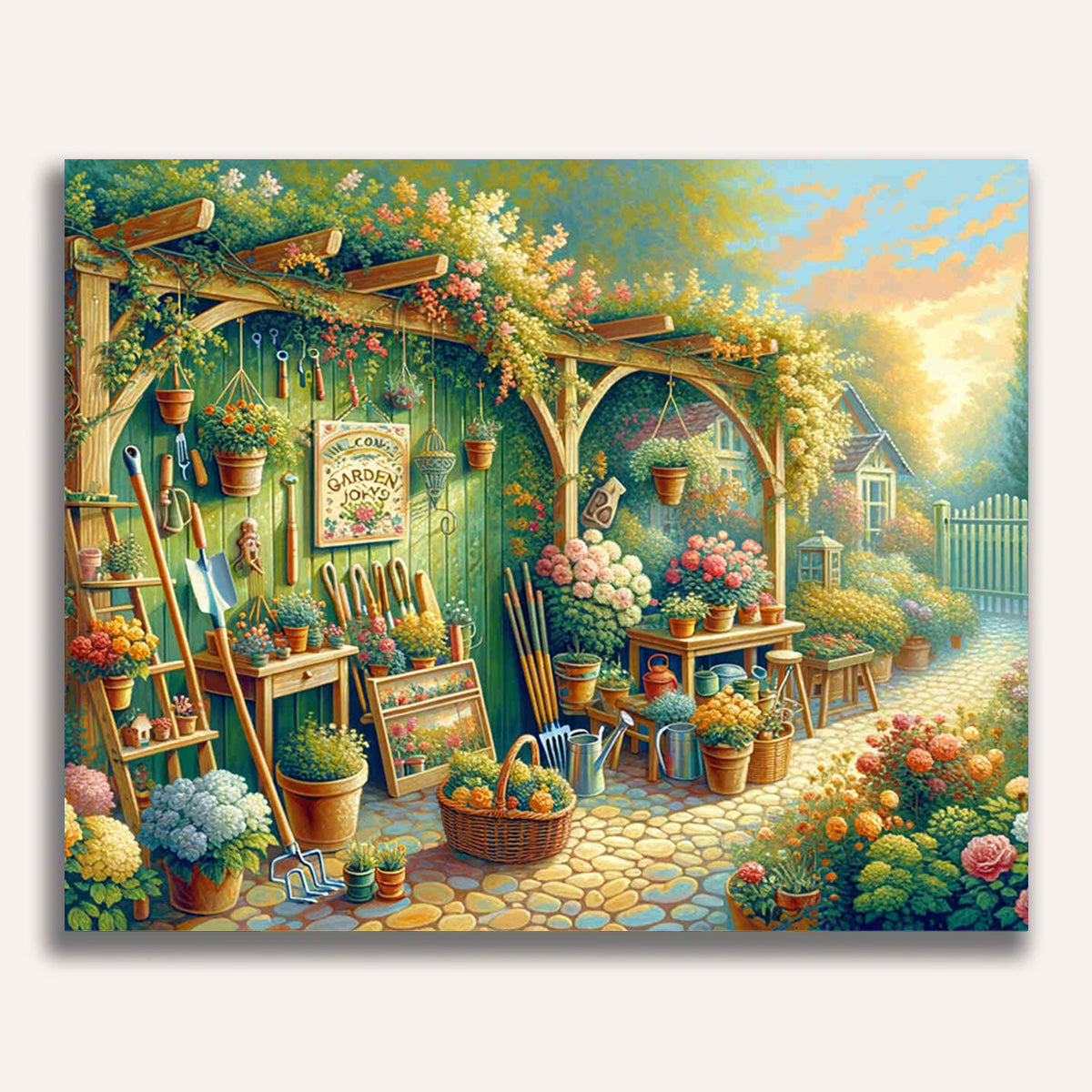 Paint by Numbers - Small gardening