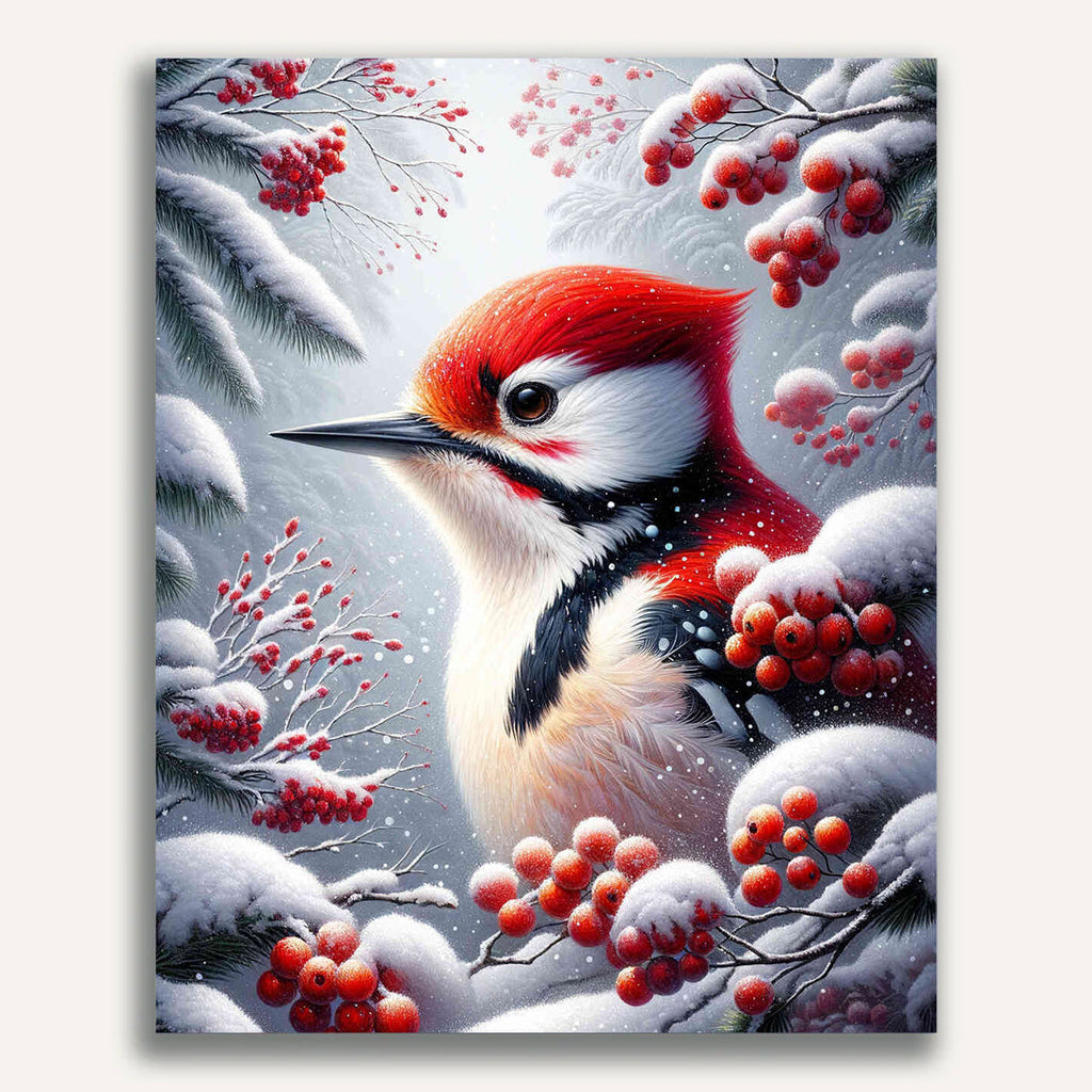 Paint by Numbers - Snowman Specht