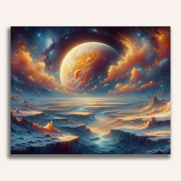Paint by Numbers - Space of a different kind