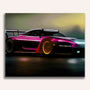 Paint by Numbers - Sports car in the race