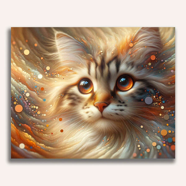 Paint by Numbers - Spotted Cat