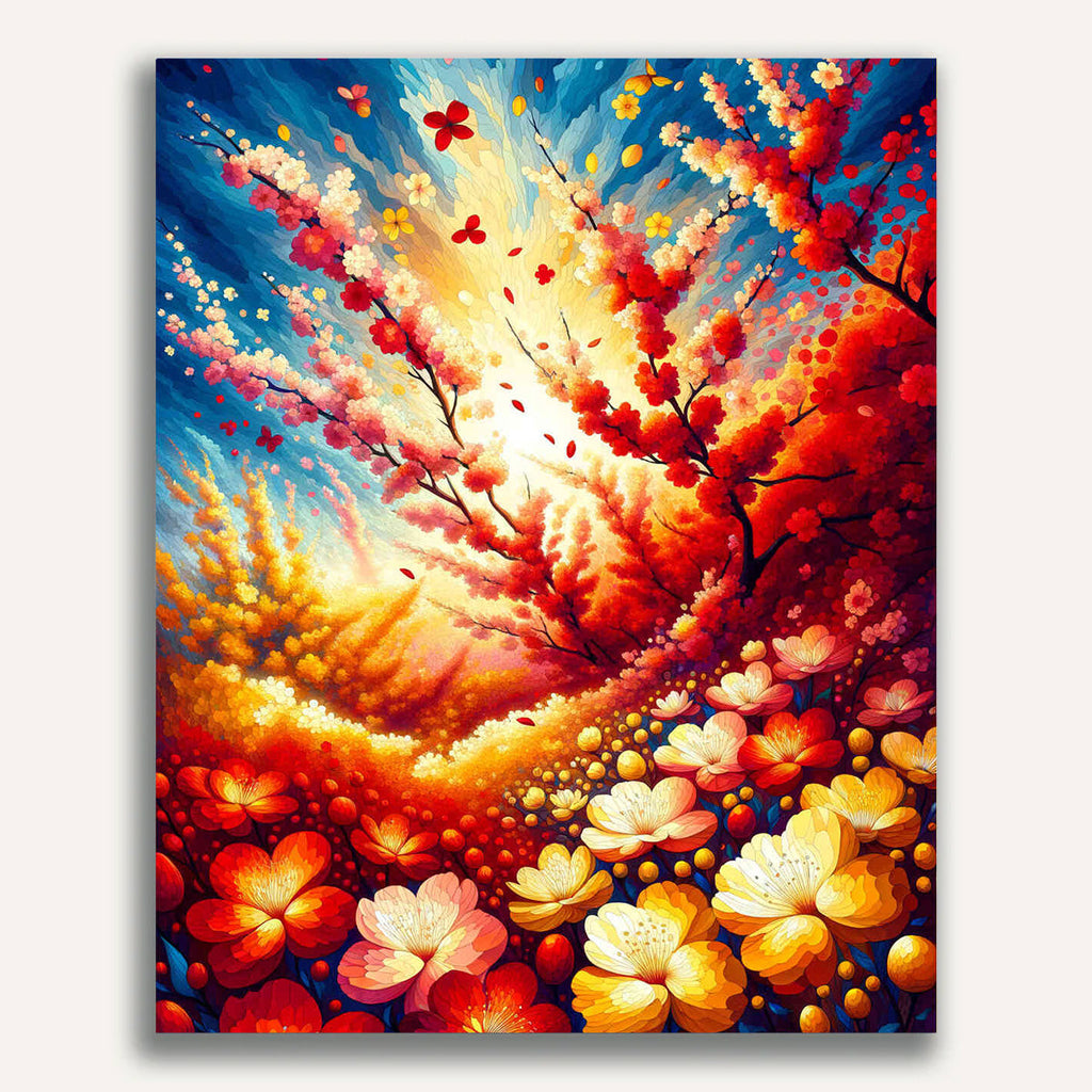 Paint by Numbers - Spring Flowers