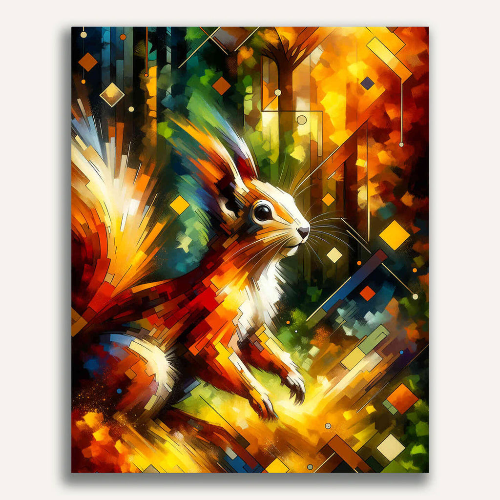 Paint by Numbers - Squirrel Makes Man