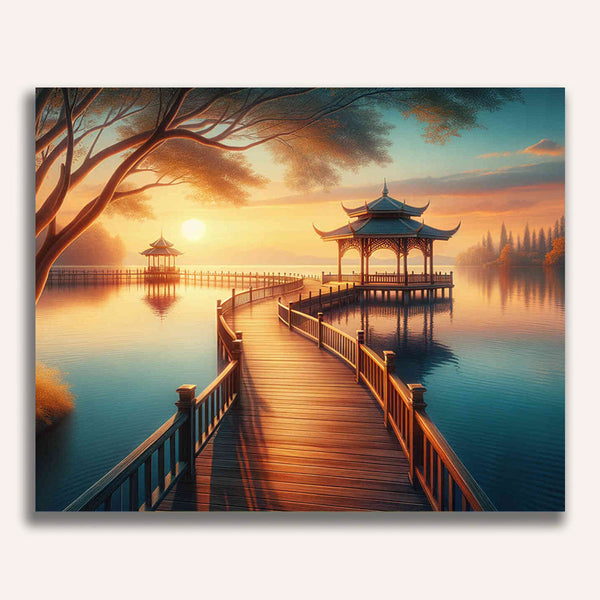Paint by Numbers - Stand with Pavilion