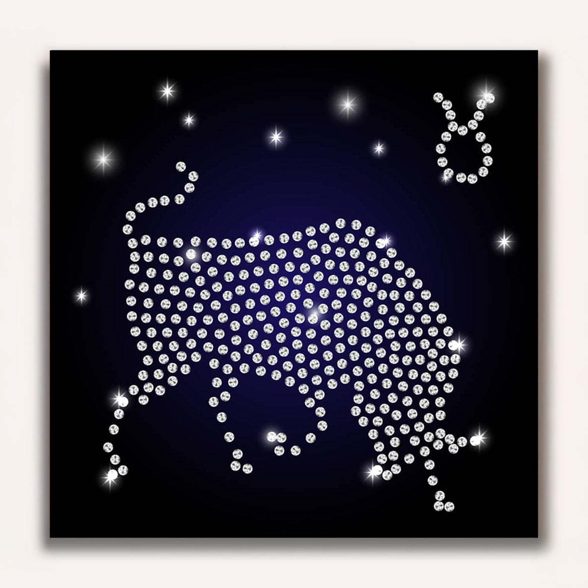 Paint by Numbers - Zodiac sign Taurus