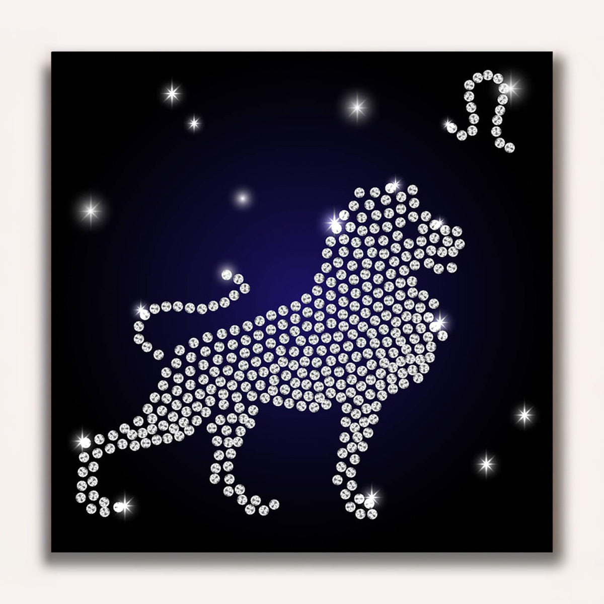 Paint by Numbers - Zodiac Leo