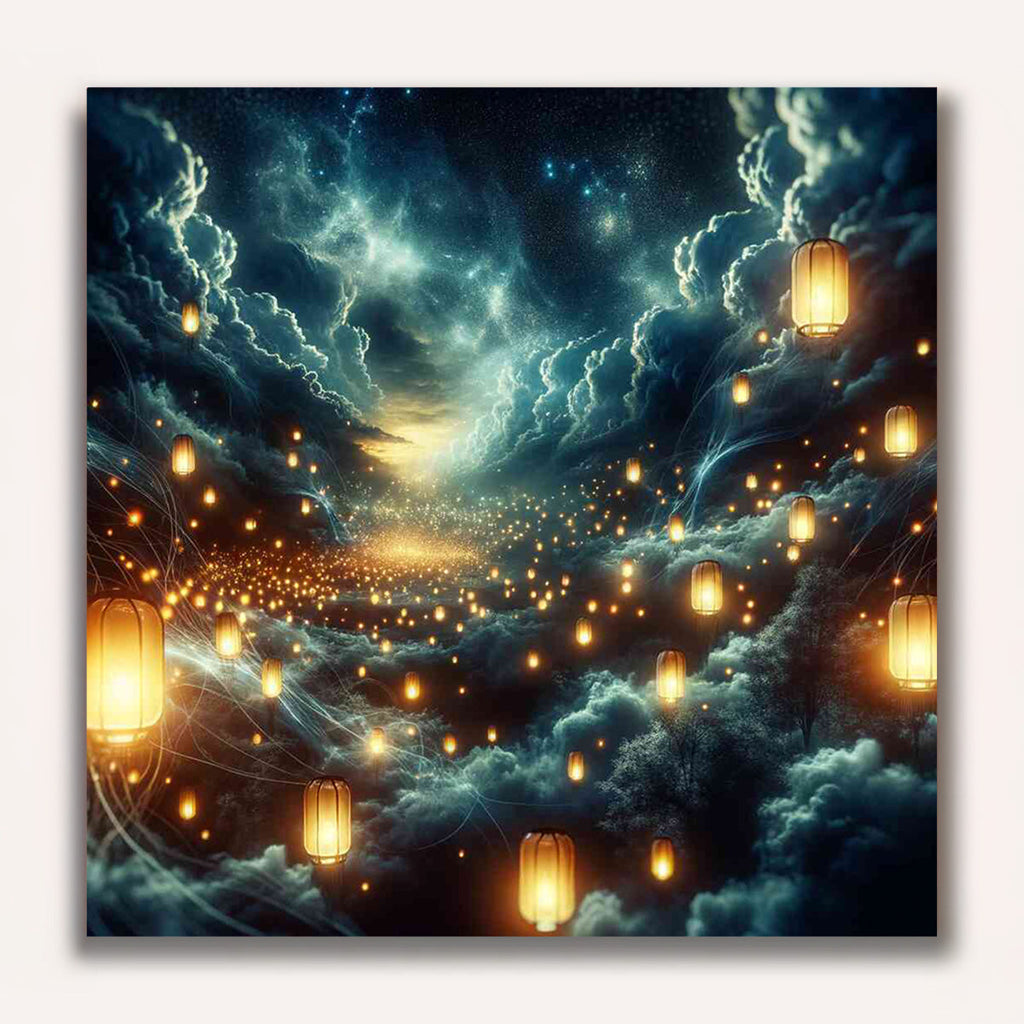 Paint by Numbers - Starry Night of Wishes