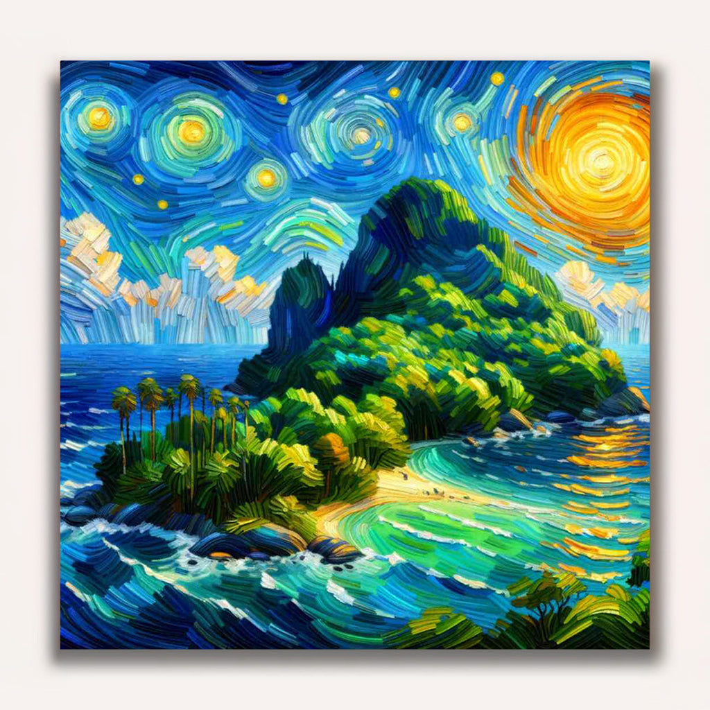 Paint by Numbers - Starry Night over Paradise
