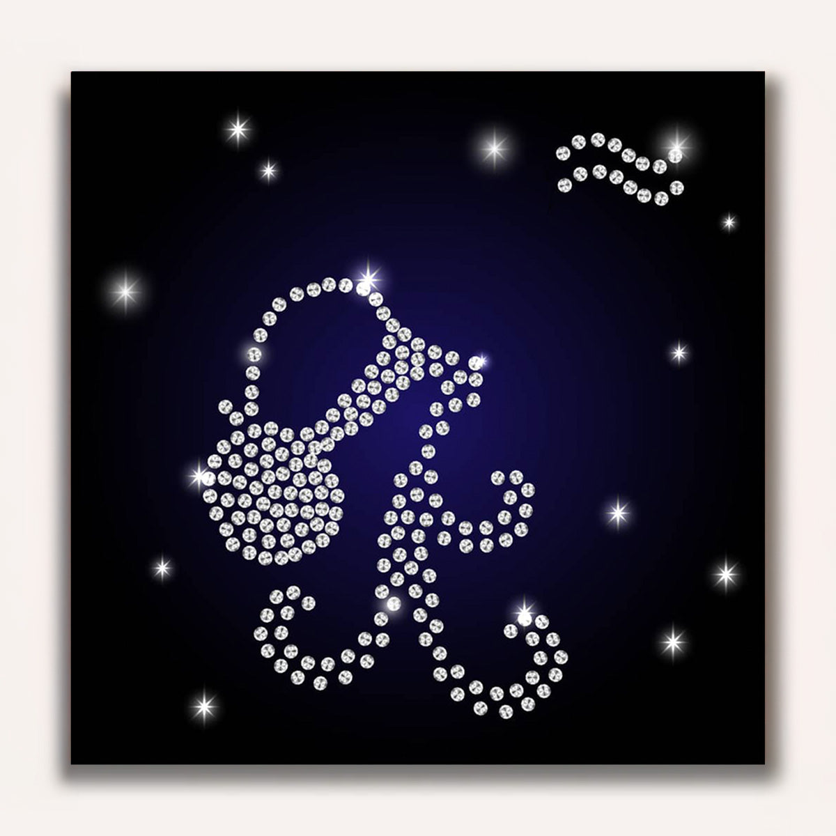 Paint by Numbers - Zodiac sign Aquarius