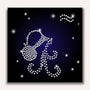 Paint by Numbers - Zodiac sign Aquarius