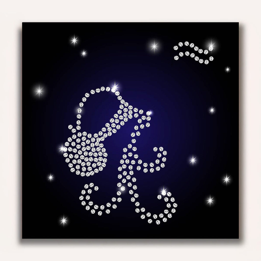 Paint by Numbers - Zodiac sign Aquarius