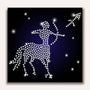 Paint by Numbers - Zodiac sign Sagittarius