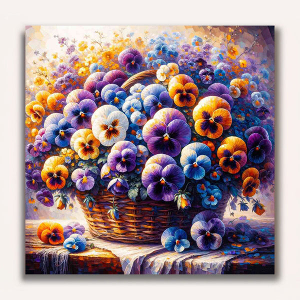 Paint by Numbers - Stepmother Flower Basket