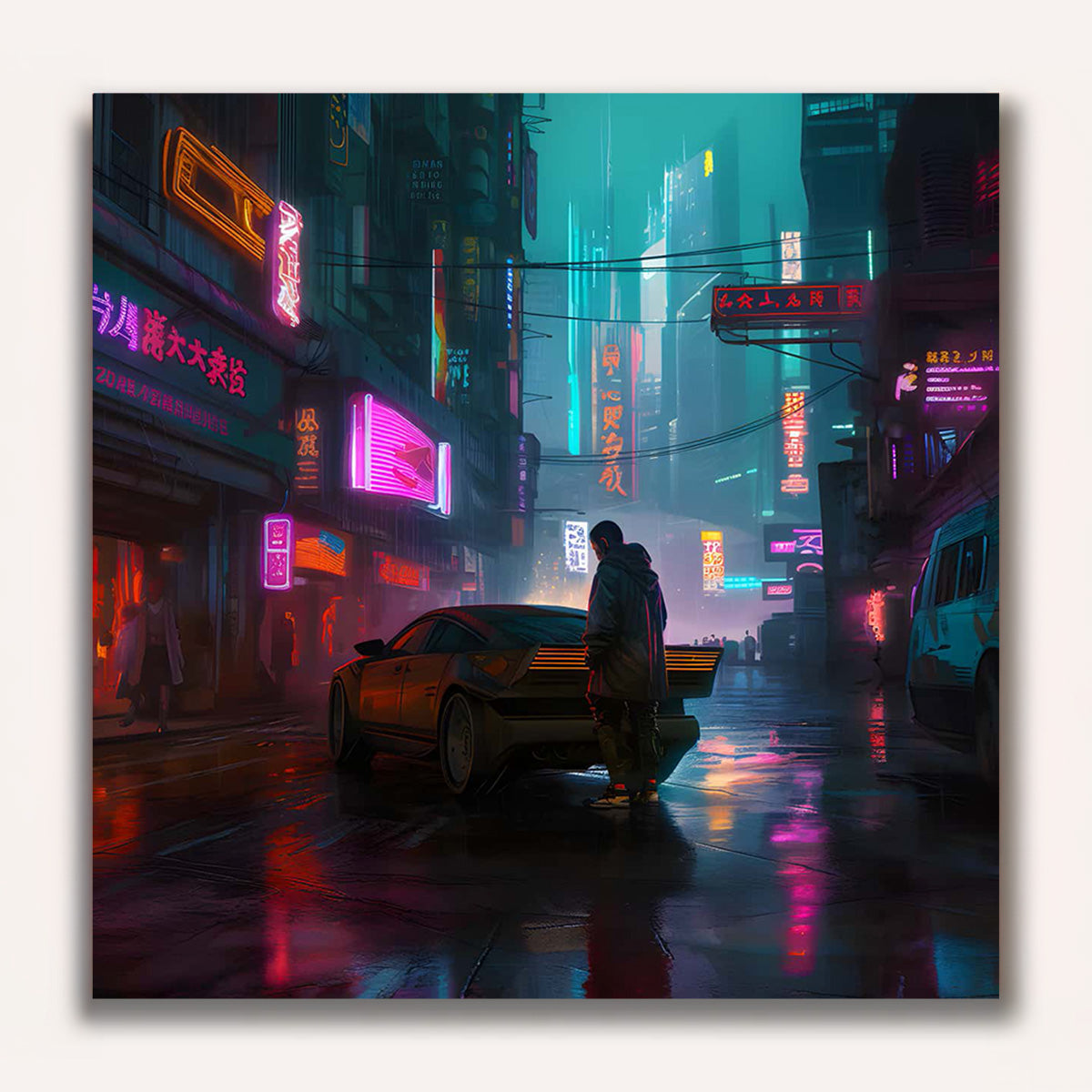 Paint by Numbers - Street Futuristic