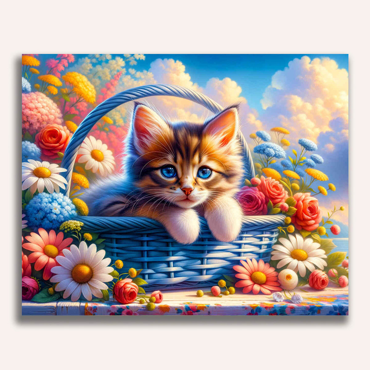 Paint by Numbers - Summer cat