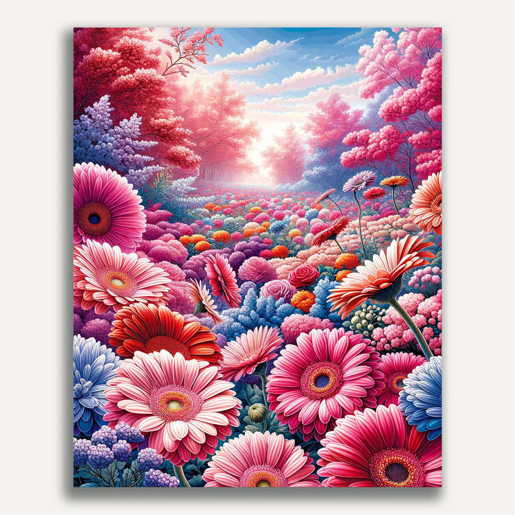 Paint by Numbers - Summer Flowers