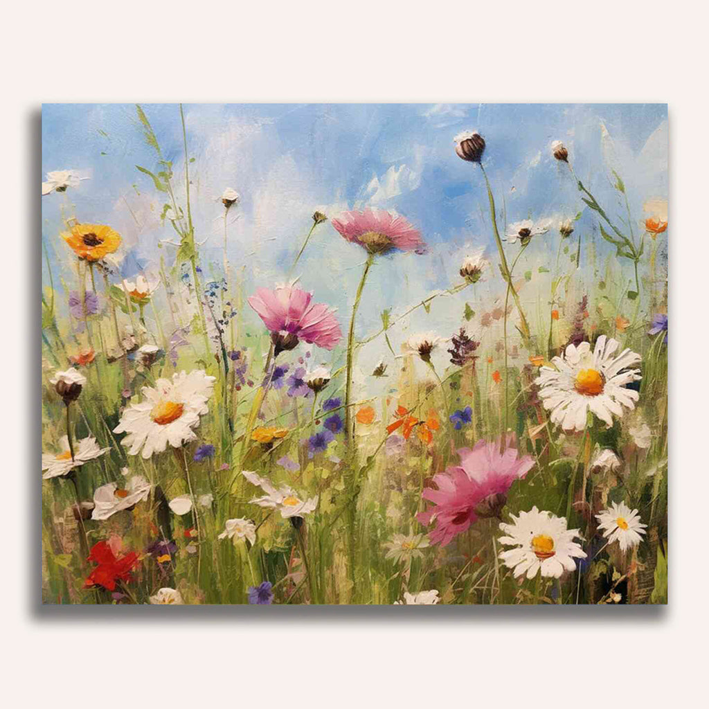 Paint by Numbers - Summer Meadow Daydreaming