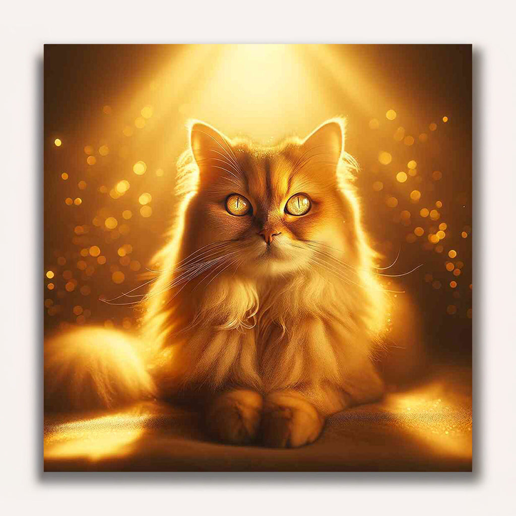 Paint by Numbers - Sun Sparks Velvet Paw