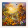 Paint by Numbers - Sun rays in the foliage