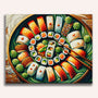 Paint by Numbers - Sushi
