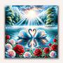 Paint by Numbers - Swan Love
