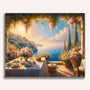 Paint by Numbers - Terrace view, coast