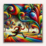 Paint by Numbers - the color game of life