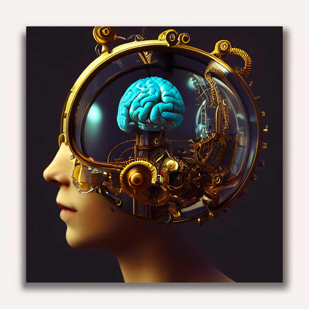 Paint by Numbers - Thinking man