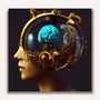 Paint by Numbers - Thinking man