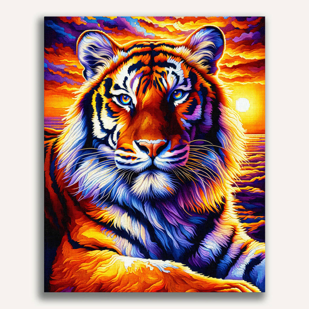 Paint by Numbers - Tiger call