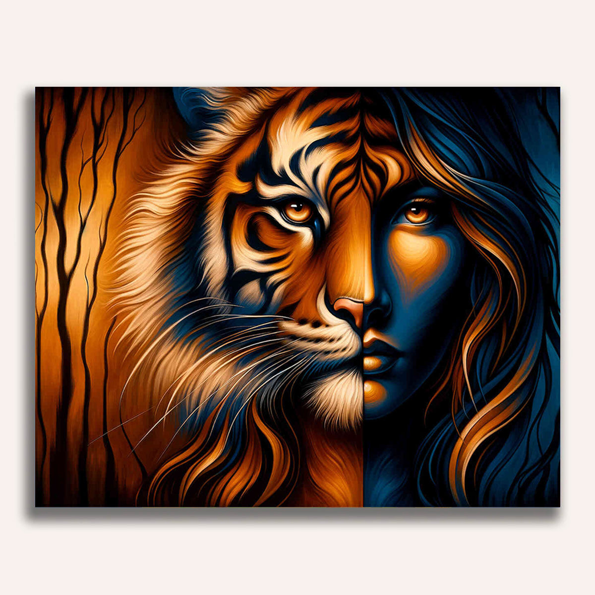 Paint by Numbers - Tiger Lady