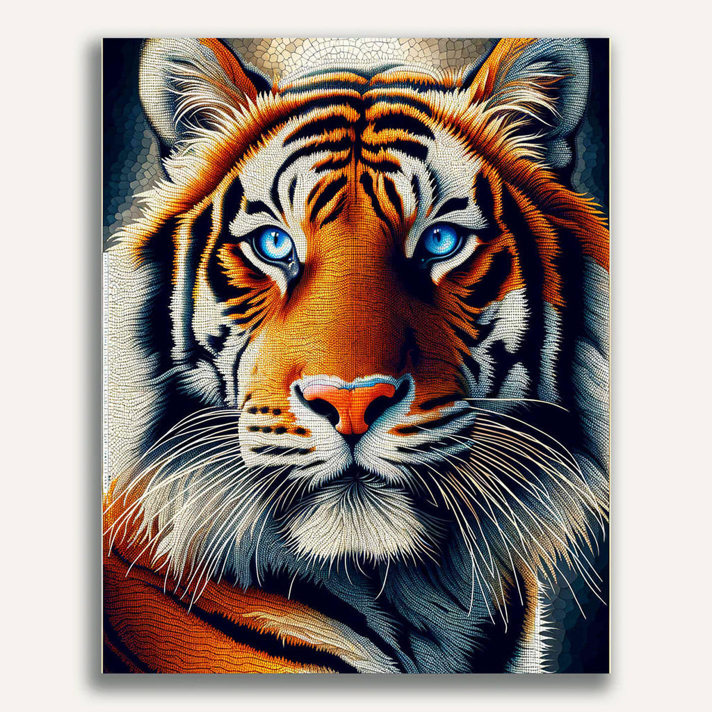 Paint by Numbers - Tiger on the lookout