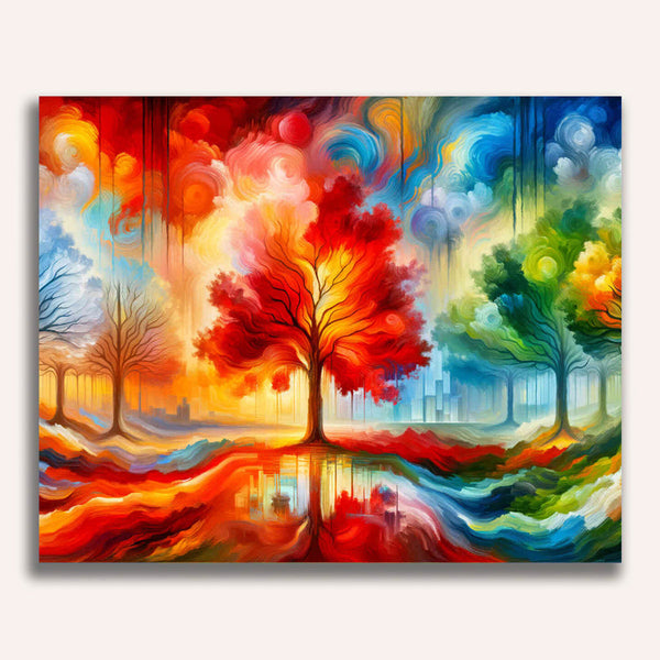 Paint by Numbers - Tree of change