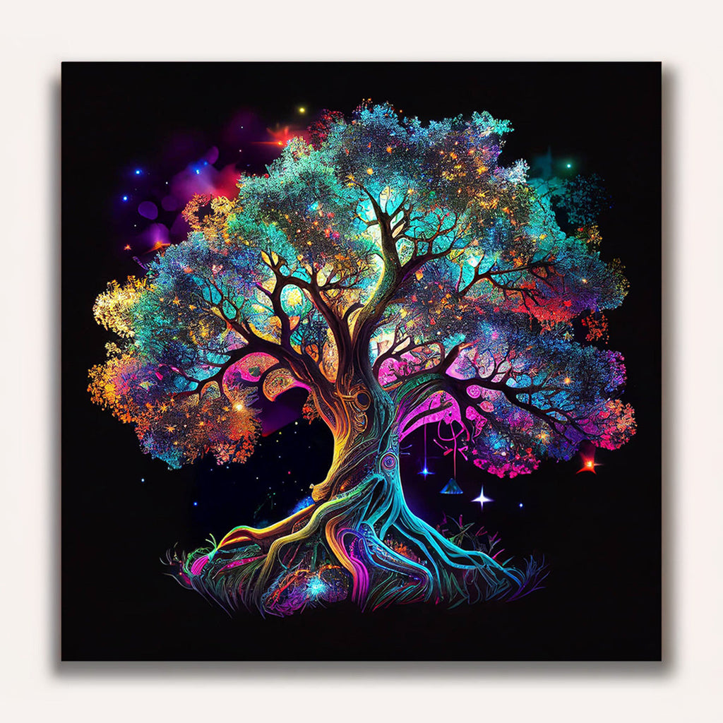 Paint by Numbers - Tree of life, Colorful