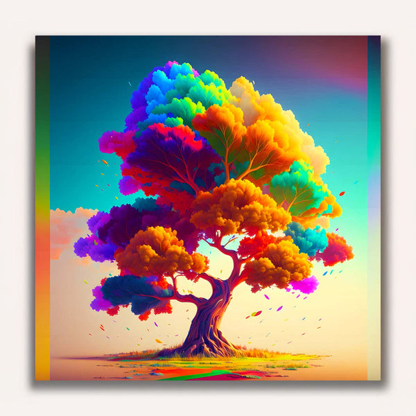 Paint by Numbers - Tree of magic colors