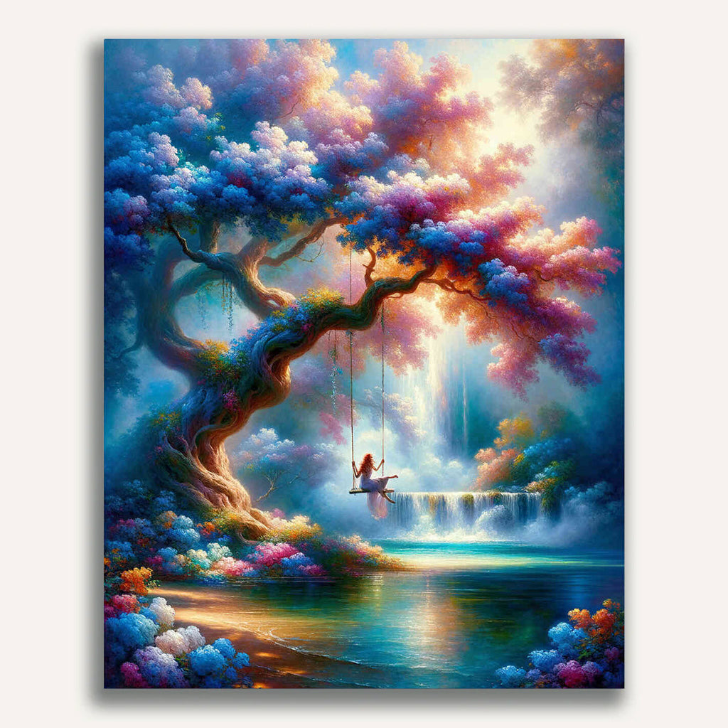 Paint by Numbers - Tree swing
