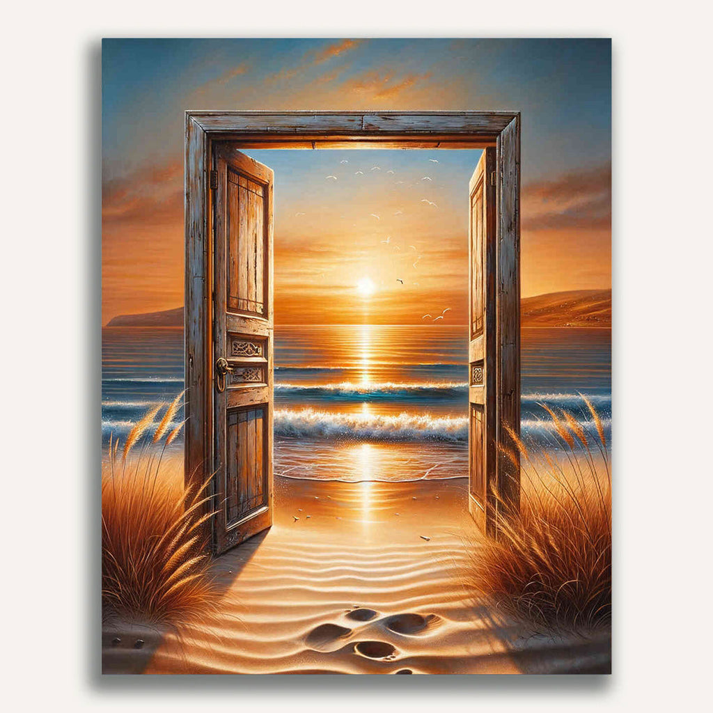 Paint by Numbers - Tur Beach