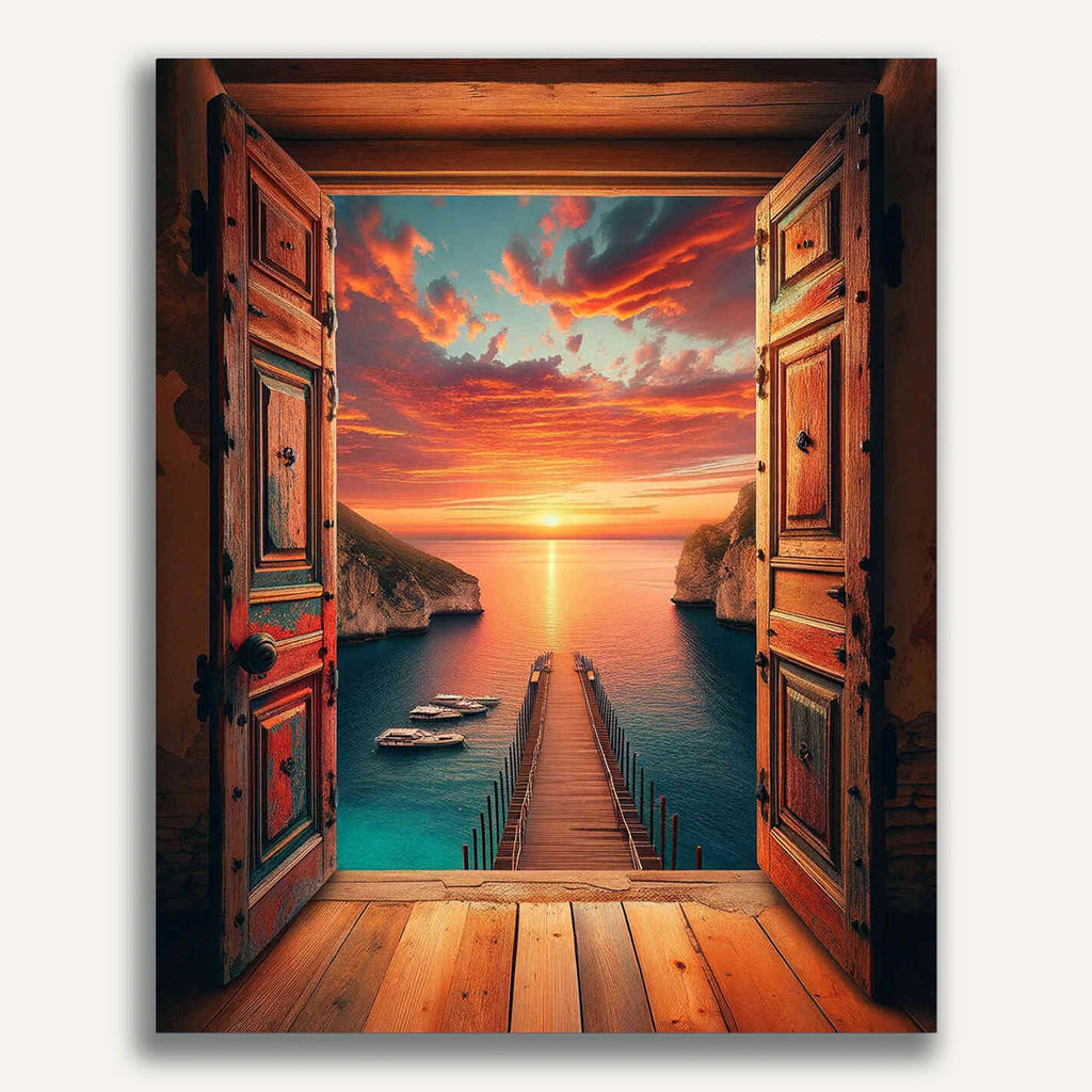 Paint by Numbers - Door to the sea