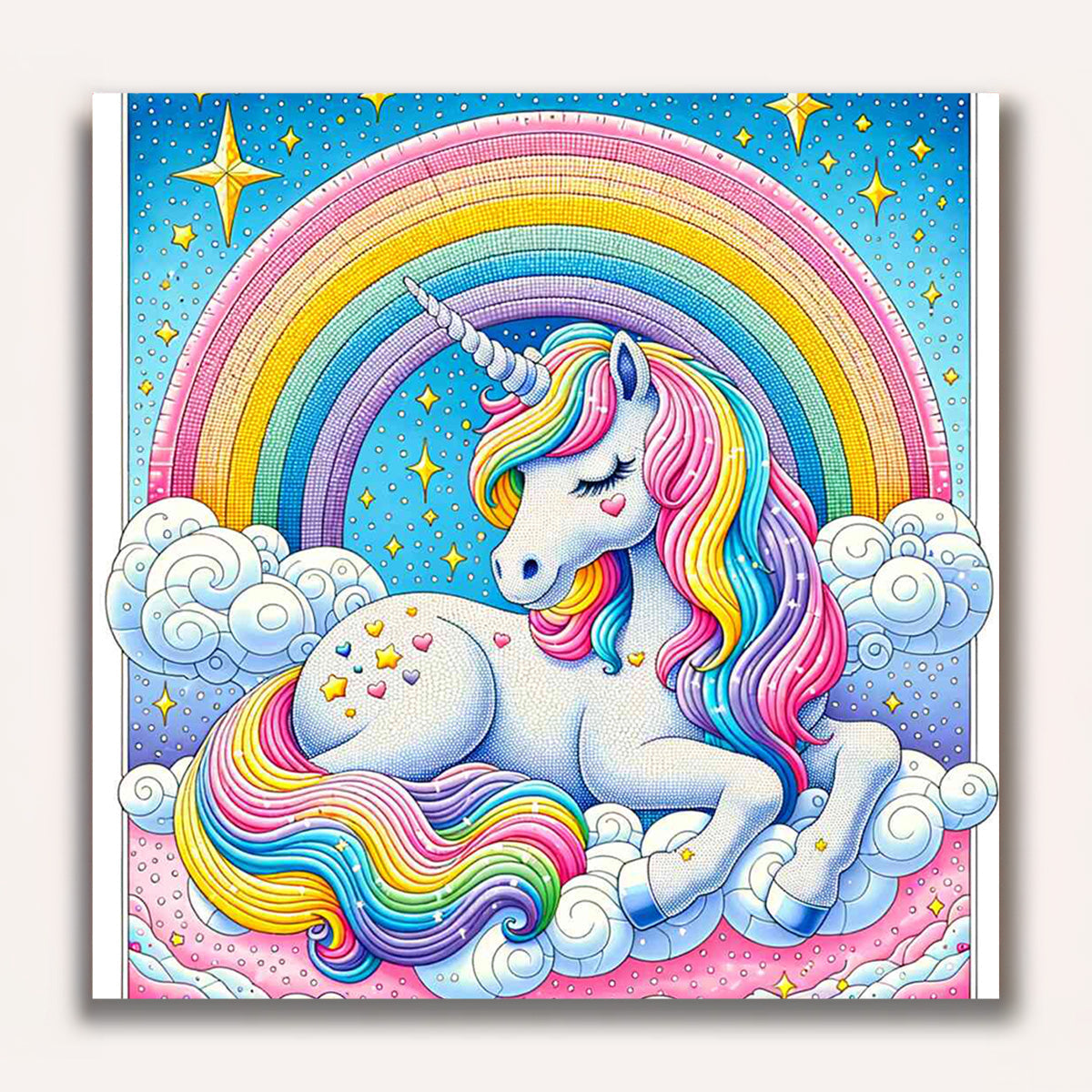 Paint by Numbers - Unicorn Before Rainbow