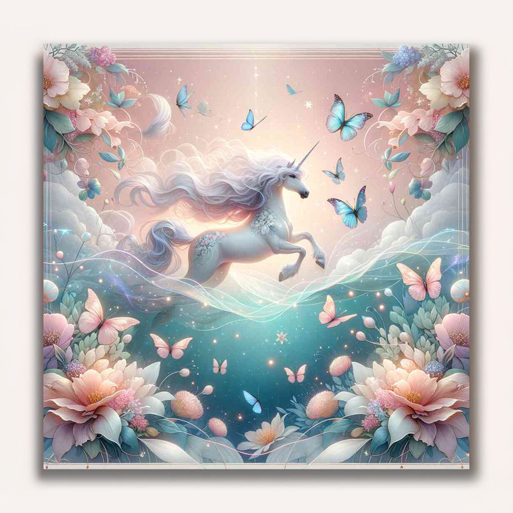 Paint by Numbers - Unicorn Butterfly