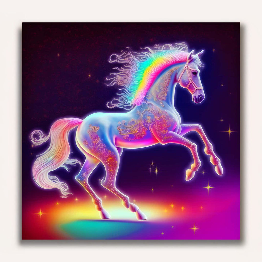 Paint by Numbers - Unicorn Love Colorful
