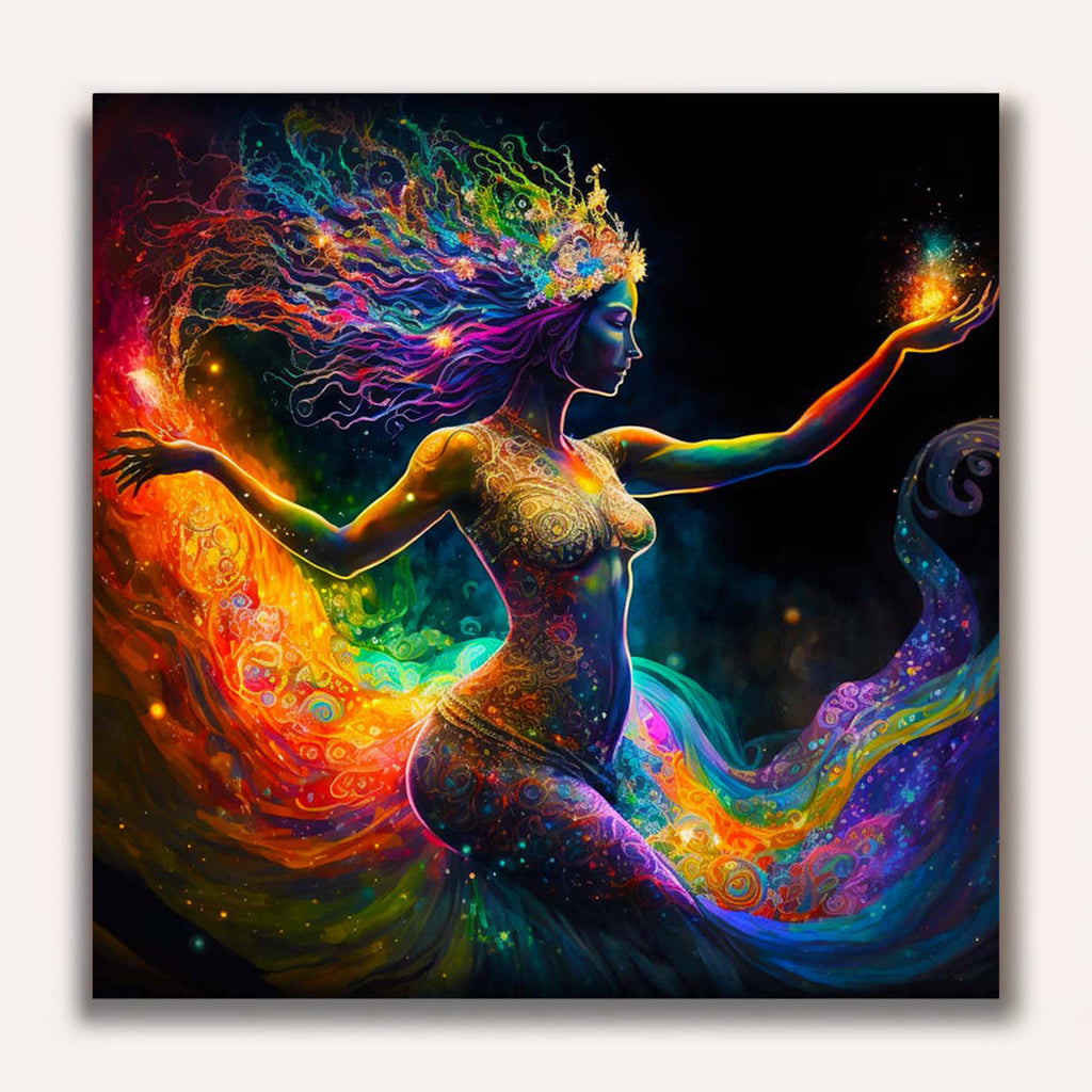 Paint by Numbers - Universe woman