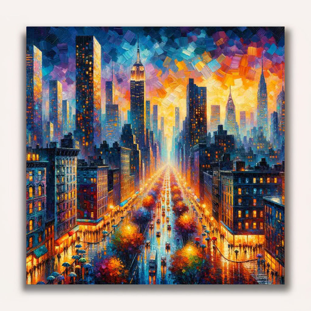 Paint by Numbers - Urban Color Rush