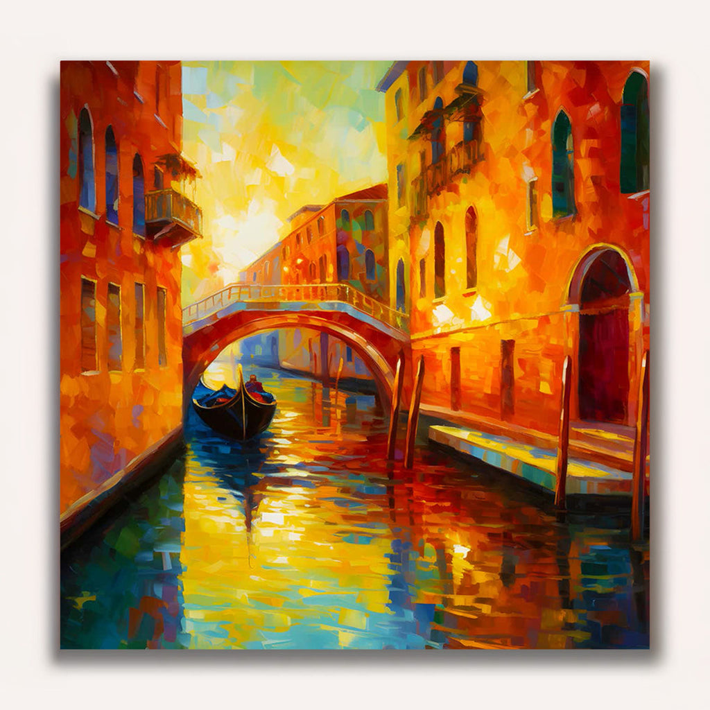 Paint by Numbers - Venice bridge in the sun