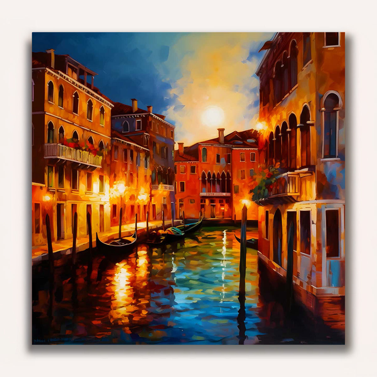 Paint by Numbers - Venice reflective