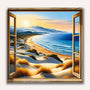Paint by Numbers - View from window, beach