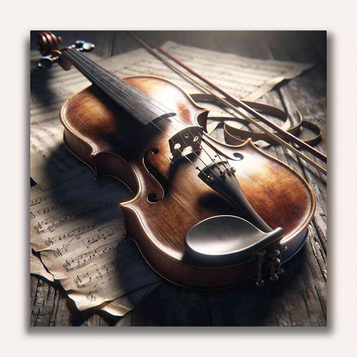 Paint by Numbers - Violin sounds in the morning light